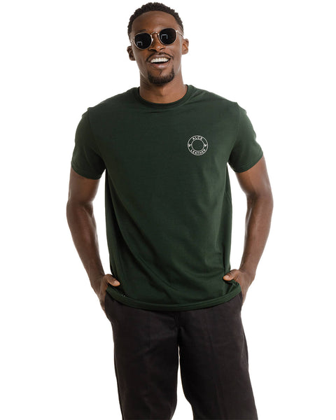 SIGNATURE T- SHIRT EMERALD GREEN CIRCLE