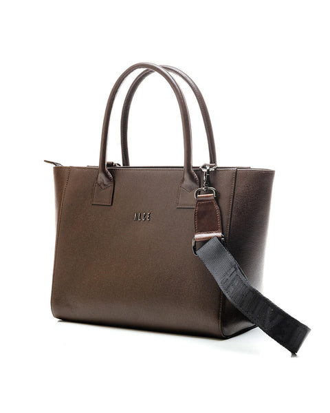 ALCE TOTE BAG CAFÉ POROFINO