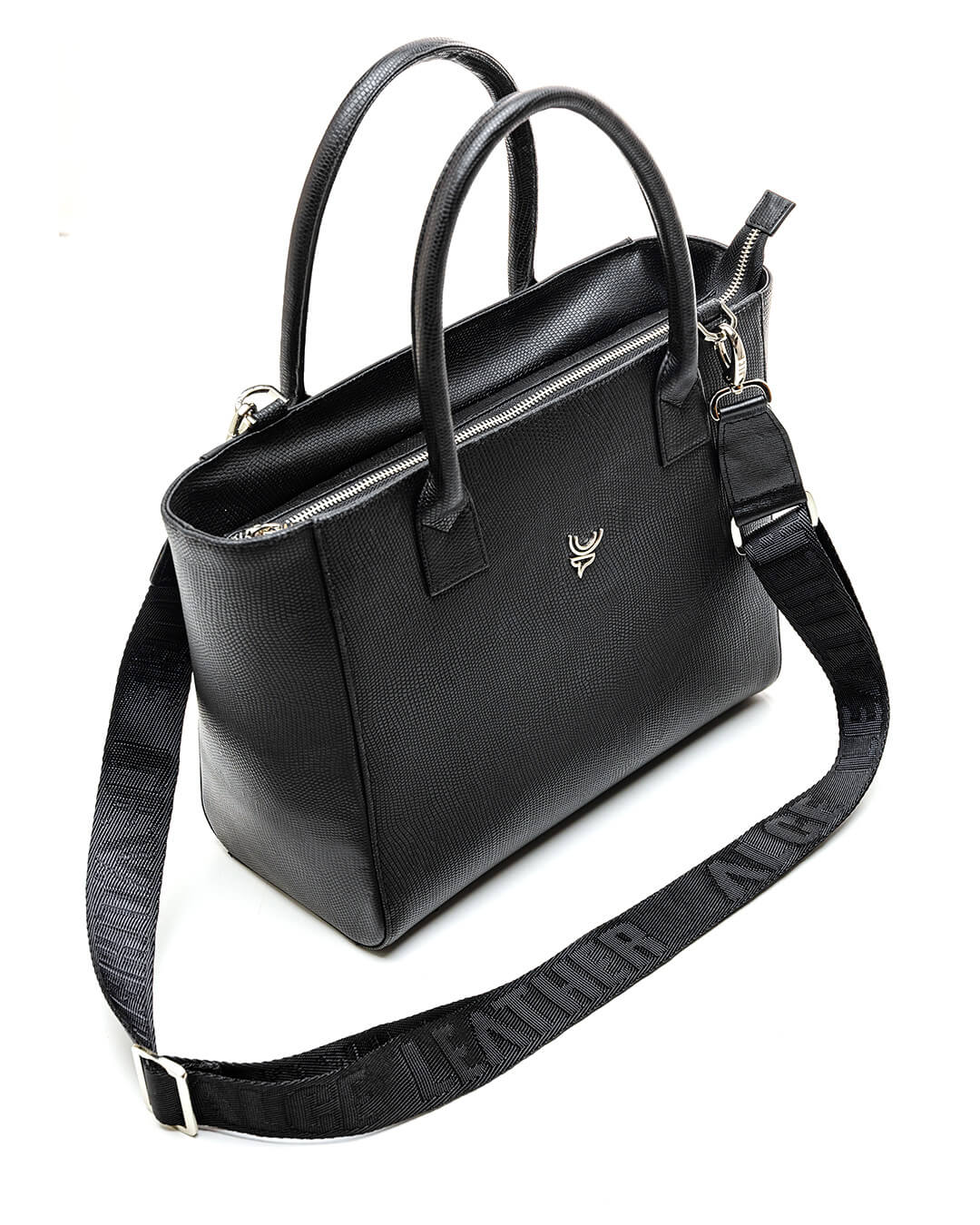ALCE TOTE BAG NEGRO PITON