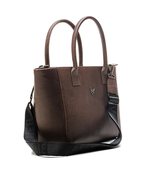 MOOSE TOTE BAG COFFEE PYTHON