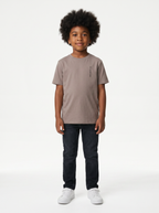Camiseta niños Gris cálido