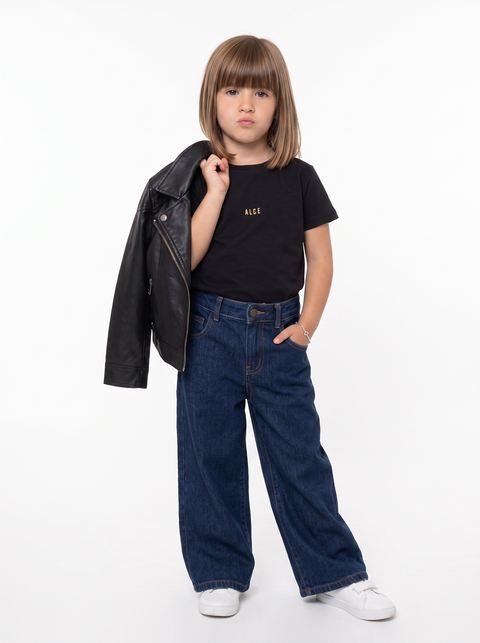 Camiseta niños Negro