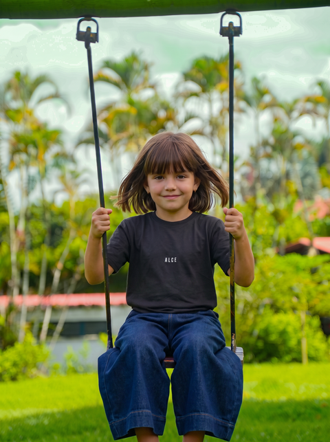 Camiseta niños Negro
